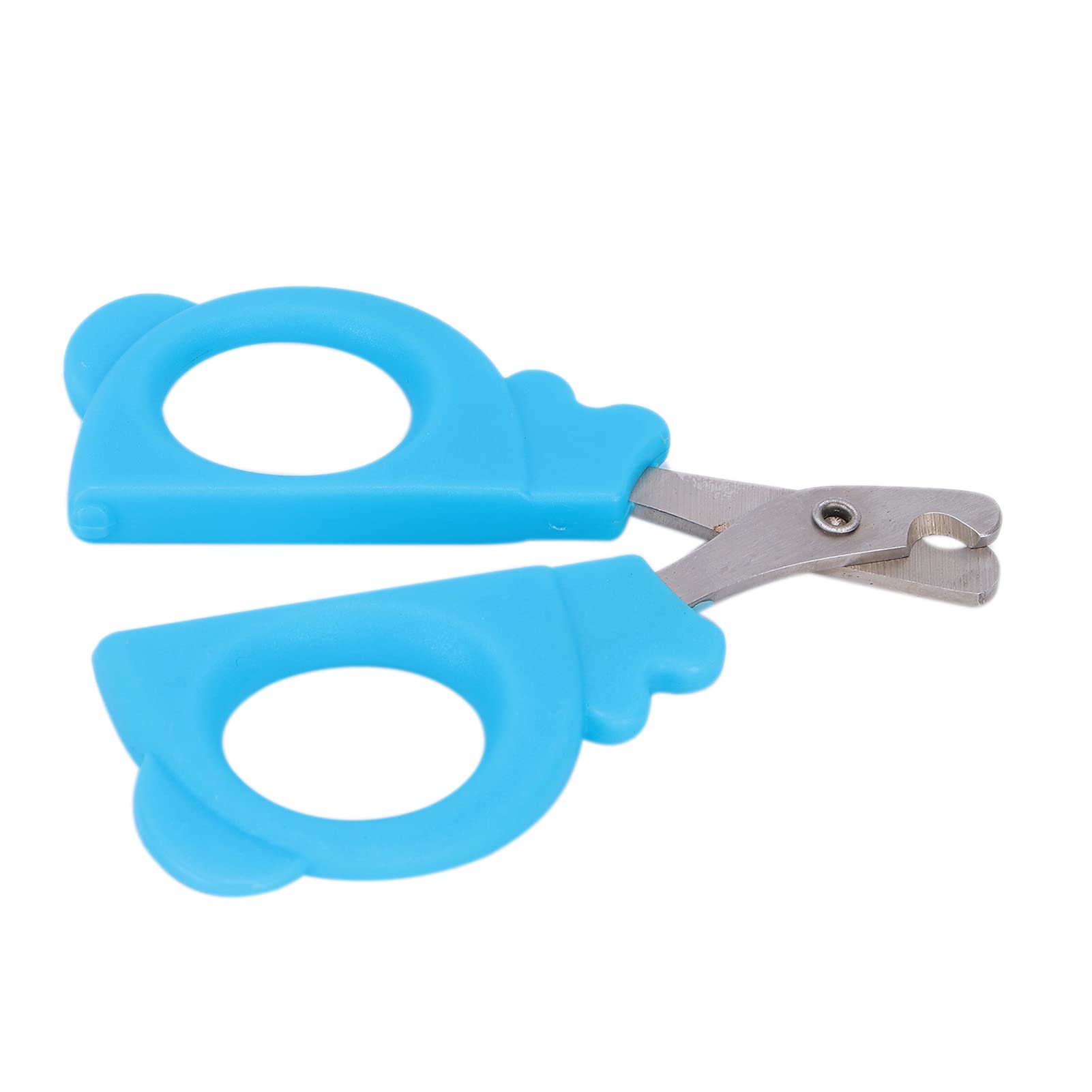 Pet Nail Grinder for Dogs & Cats - Safe Half Moon Shape Nail Clipper with Gentle Grinding - Small, Medium & Large Pet Nail Trimmer (Blue) - Perfect for At-Home Grooming & Pet Nail Care
