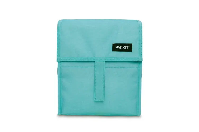 Packit Freezable Lunch Bag - Insulated Cooler for Work, School & Picnics - Mint Green Reusable Lunch Box for Adults & Kids - Perfect for Meal Prep & On-the-Go