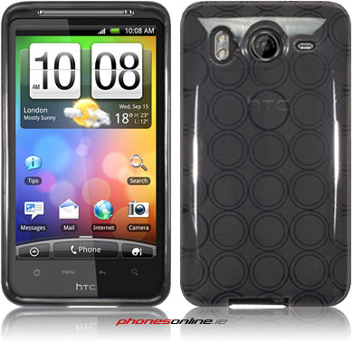 HTC Desire HD Gel Case - Shockproof & Anti-Slip Soft TPU Phone Cover - Perfect for Daily Use, Work & Outdoor Activities