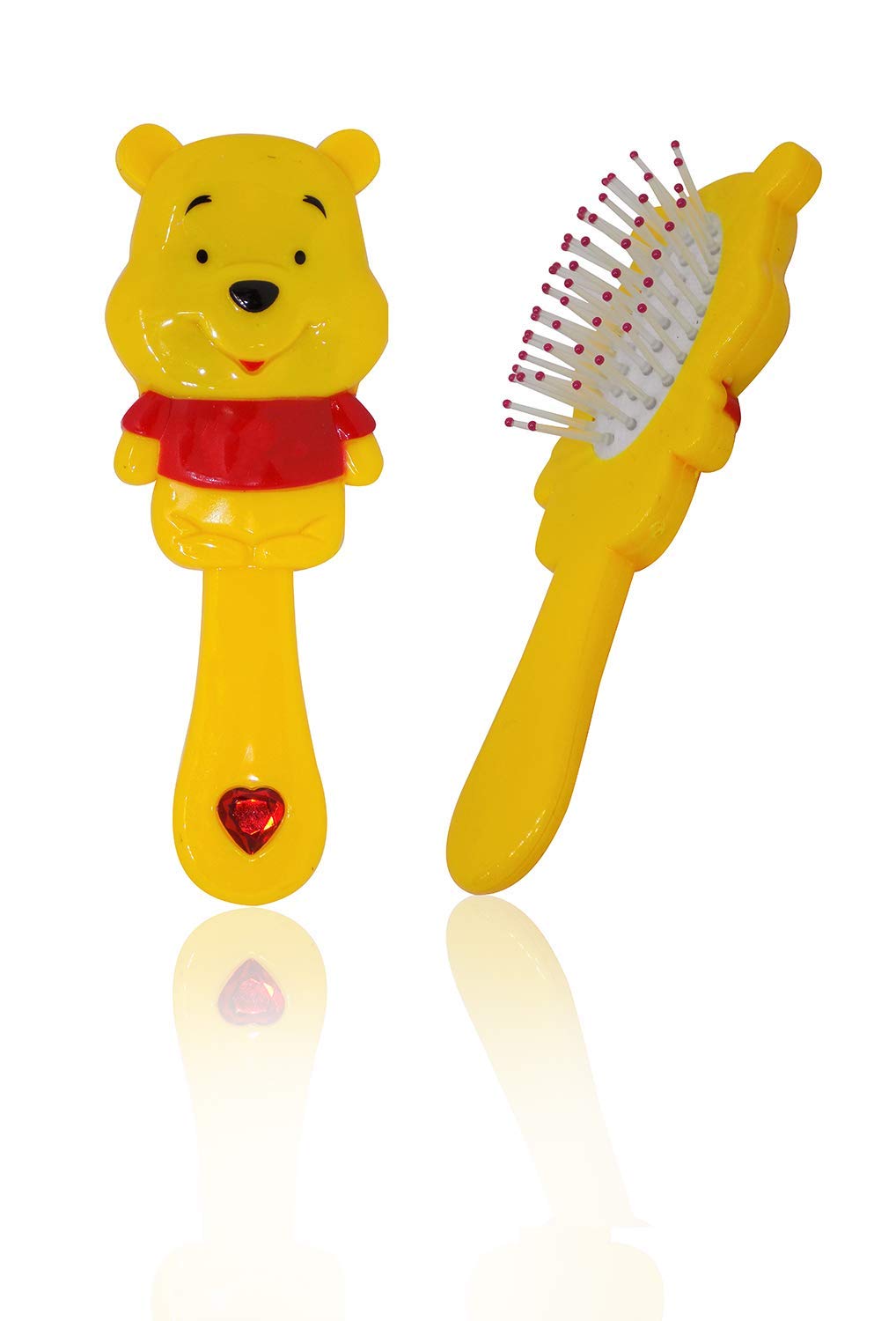 SIYAA Kids Hair Comb Brush for Boys & Girls - Perfect Birthday Party Return Gift (Yellow, Pack of 1) - Gentle Detangling for Daily Hair Care & Special Occasions