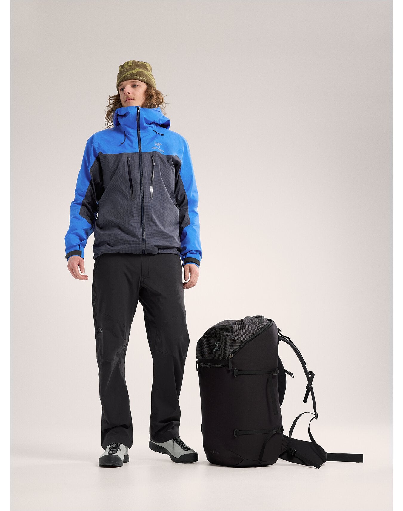 Alpha Jacket for Men - Lightweight Waterproof Windbreaker Outdoor Jacket - Perfect for Hiking, Camping & Travel