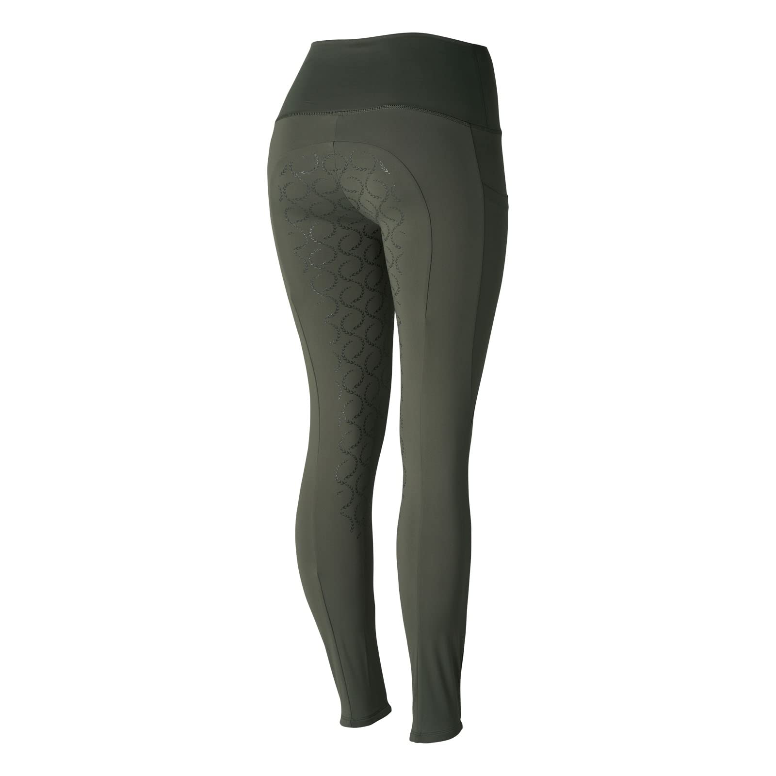 HORZE Gillian Women's Silicone Full Seat Equestrian Riding Tights - Perfect for Horseback Riding, Training & Competition