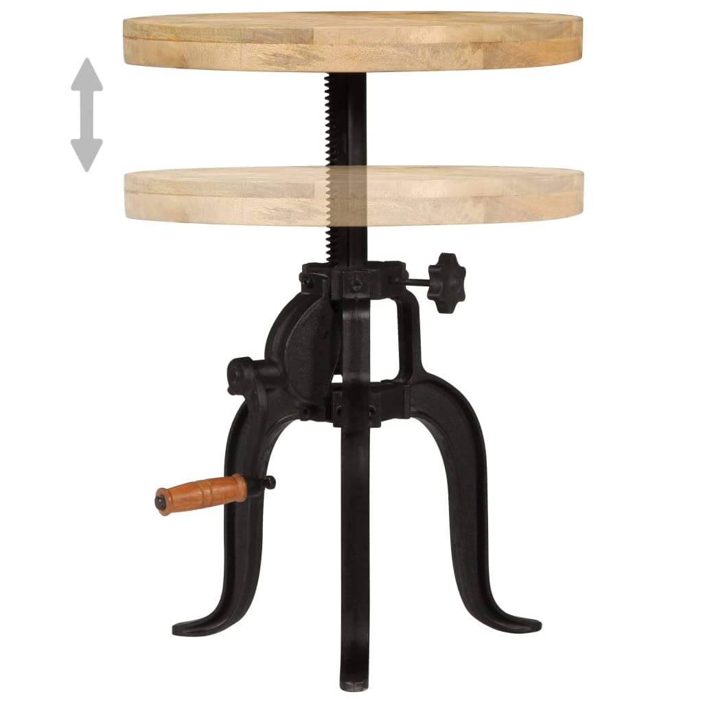 Round Side Table for Living Room & Bedroom - 17.7