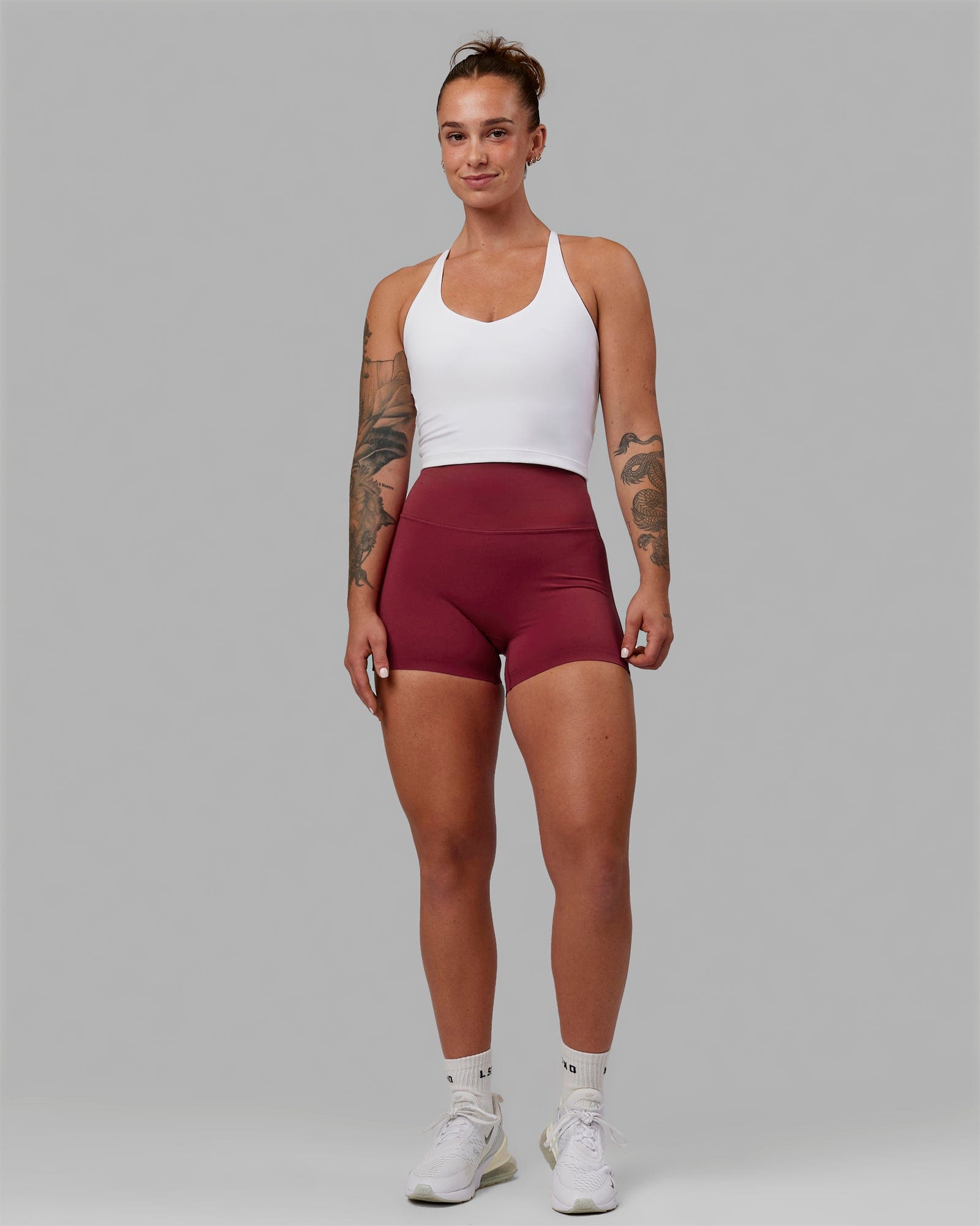 Movement Active Tank Top for Women - Breathable Workout Shirt, White | Perfect for Yoga, Gym & Running
