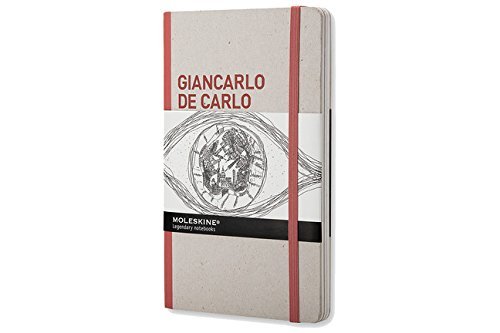 Moleskine Inspiration and Process in Architecture - Giancarlo De Carlo Hardcover Book | Design & Architecture Books for Professionals & Students | Perfect for Sketching, Note-Taking & Creative Projects