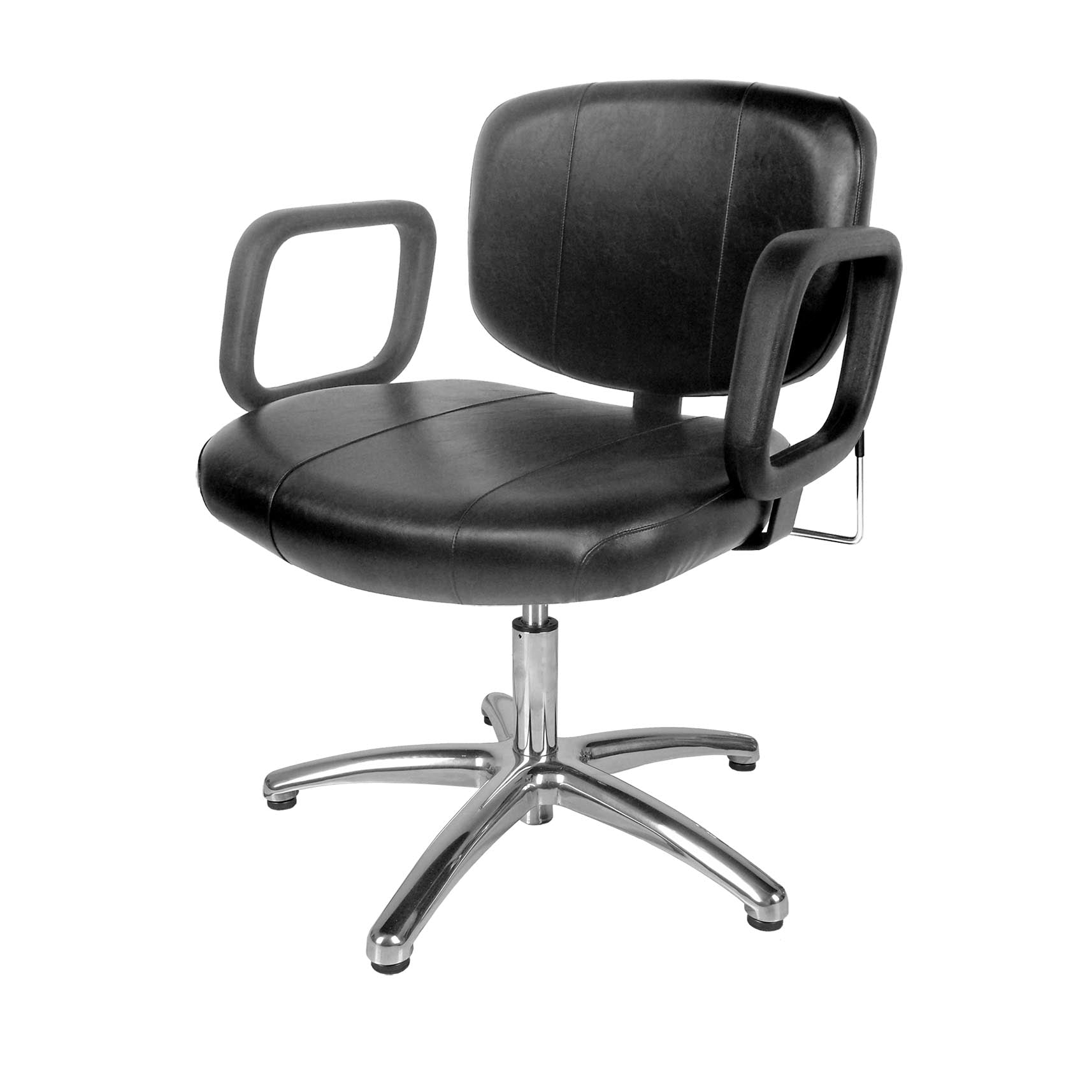 Cody Lever Control Shampoo Chair for Hair Salon & Barber Shop - Adjustable Hydraulic Styling Chair with Footrest for Hair Washing & Cutting