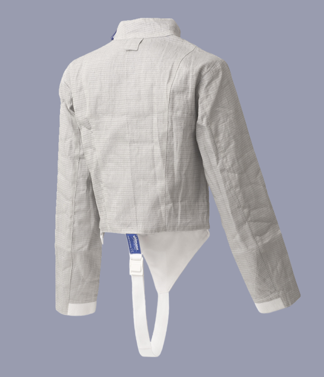 Uhlmann Girls Fencing Sabre Lame with Front Zip - Lightweight Electric Fencing Gear for Competitions & Training