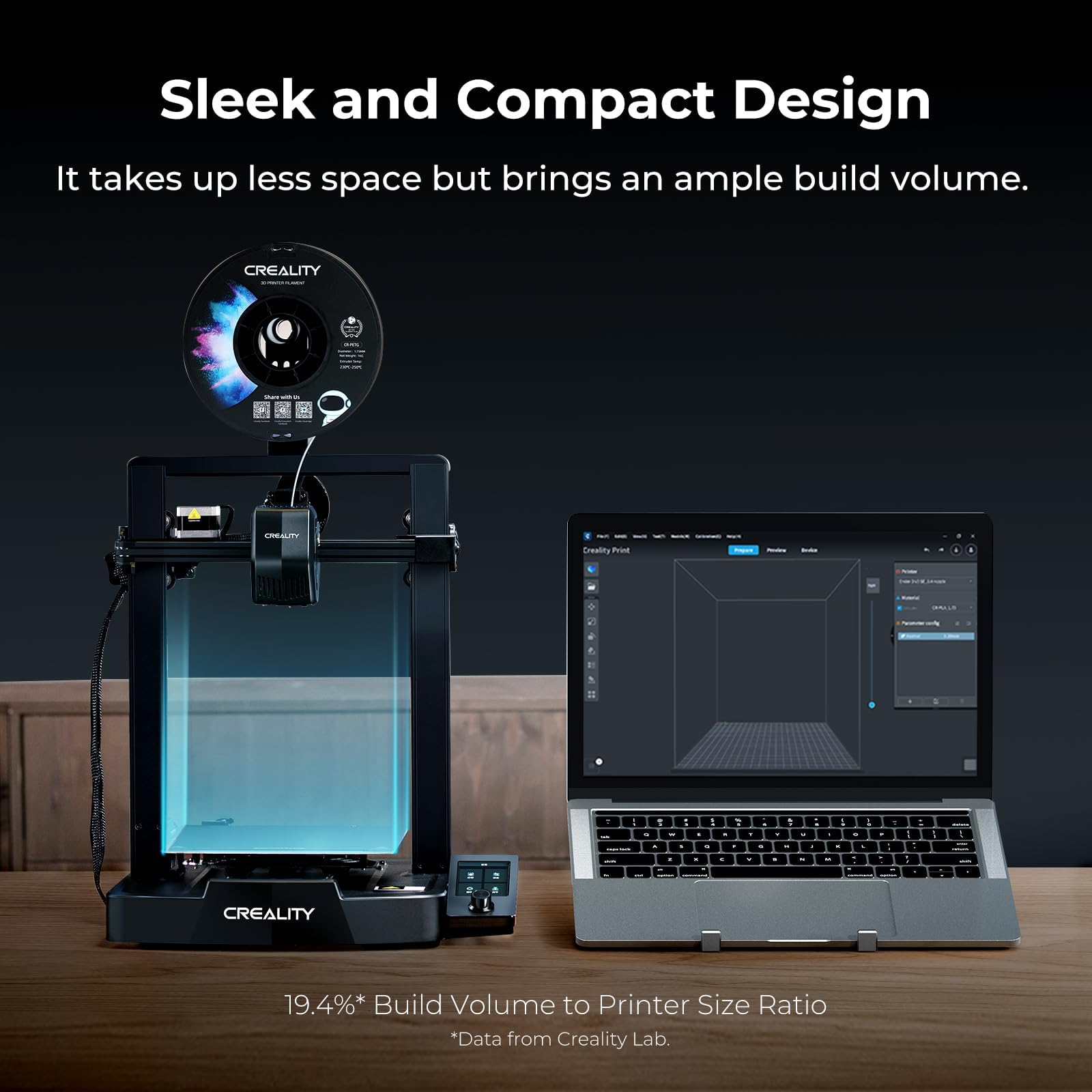 Creality Ender 3 V3 SE 3D Printer - 250mm/s High Speed Printing with CR Touch Auto Leveling & Sprite Direct Extruder | Dual Z-Axis & Auto Filament Loading | 8.66x8.66x9.84 inch Build Volume | Perfect for Home DIY, Prototyping & Hobbyist 3D Printing Projects