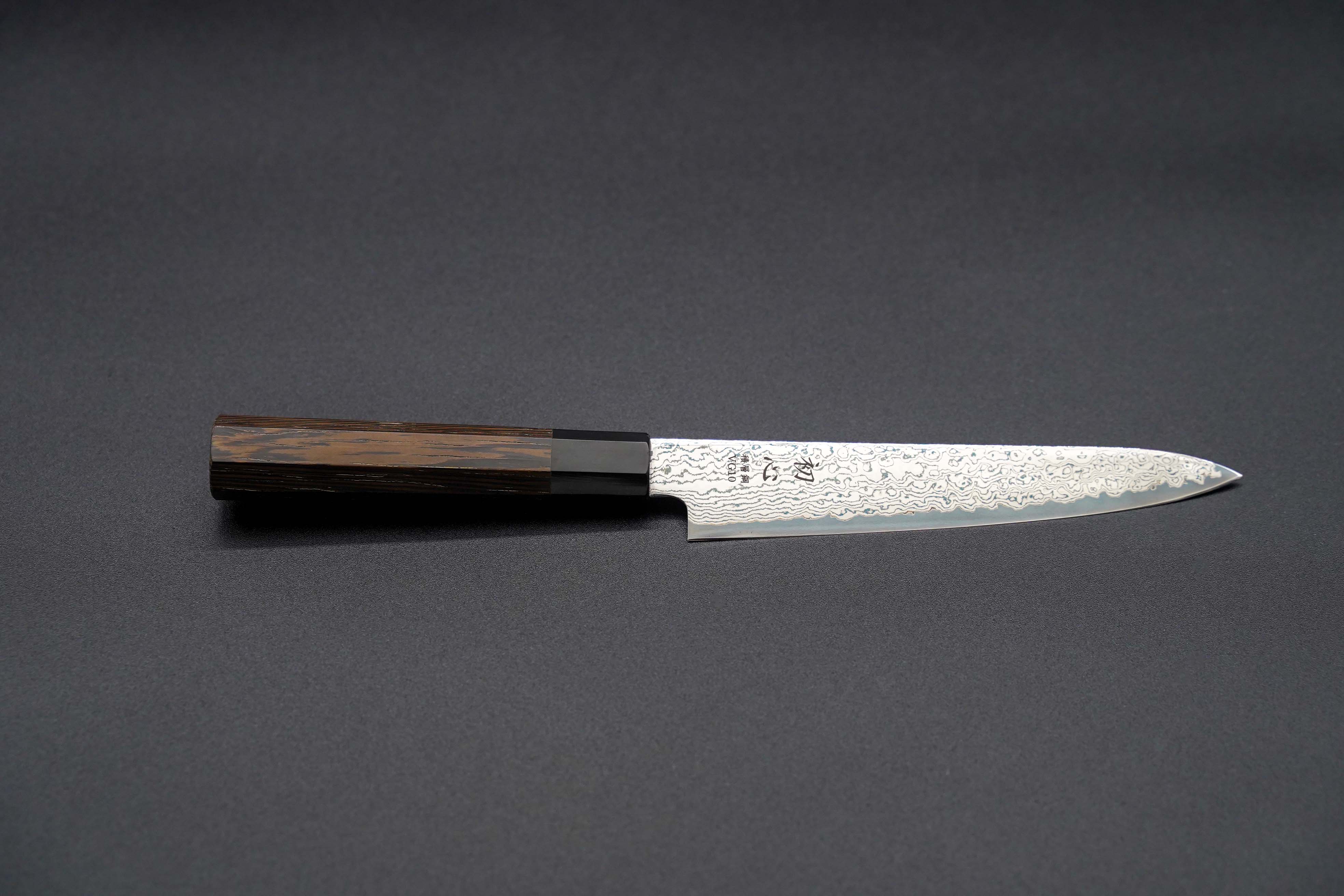 Hatsukokoro Sunaarashi VG10 150mm Petty Knife - Japanese Stainless Steel Kitchen Knife for Slicing, Peeling & Precision Cutting - Perfect for Chefs, Home Cooks & Fruit Carving