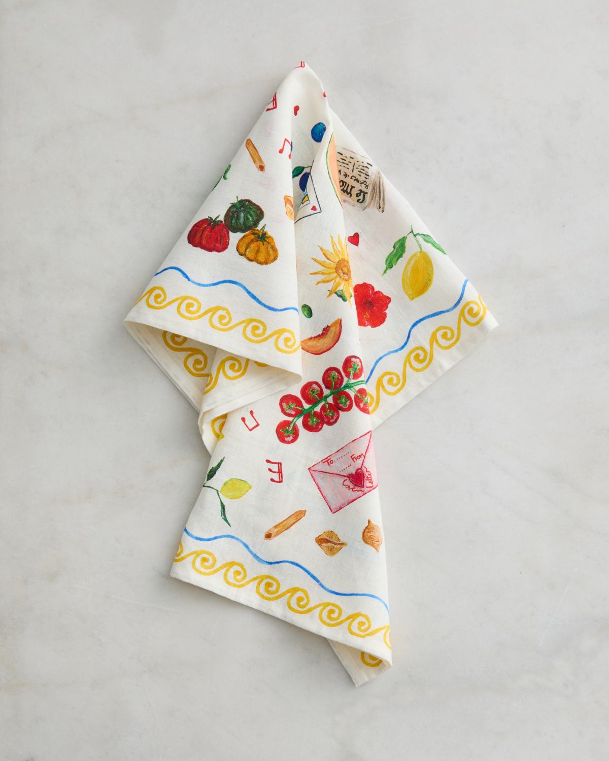 Premium 100% French Flax Linen Dish Towels - Soft, Absorbent & Eco-Friendly Kitchen Towels for Drying Dishes, Cleaning Countertops & Decorating Your Farmhouse Kitchen