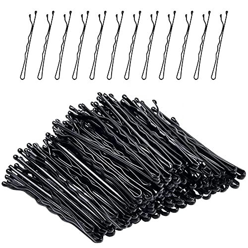 Shidara Black Bobby Pins for Hair - 120 Piece Bulk Pack | Strong Hold Hair Clips for Women | Perfect for Updos, Braids, Bun Hairstyles & Everyday Use