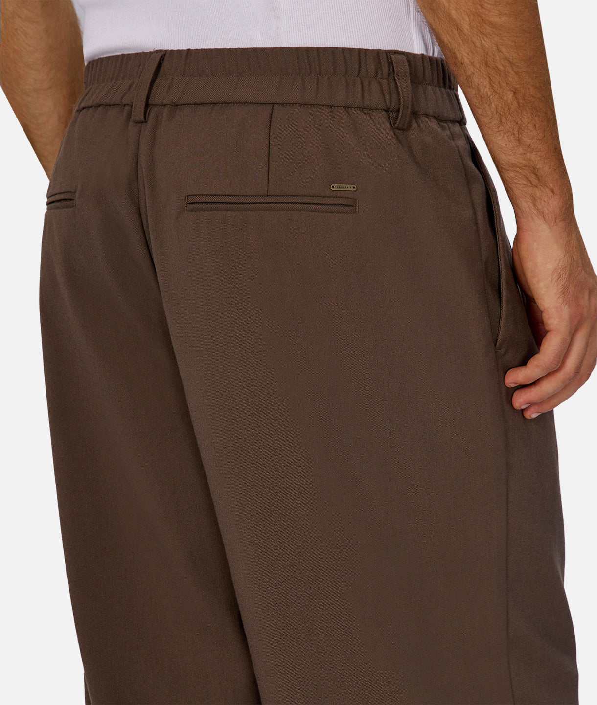 The New Milano Pant - Women's High Waisted Trousers in Mocha Brown | Office Wear, Business Casual & Everyday Comfort