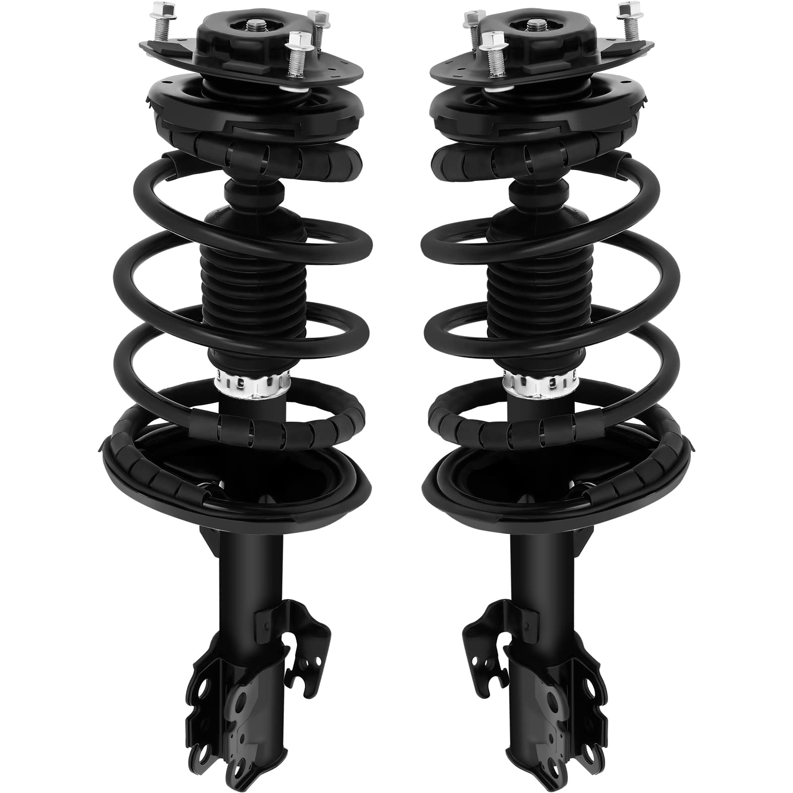 SCITOO Complete Strut Coil Spring Assembly Replacement - Front Pair for 2002-2003 Toyota Camry | Shock Absorber & Suspension Upgrade | Perfect for Smooth Rides & Road Safety