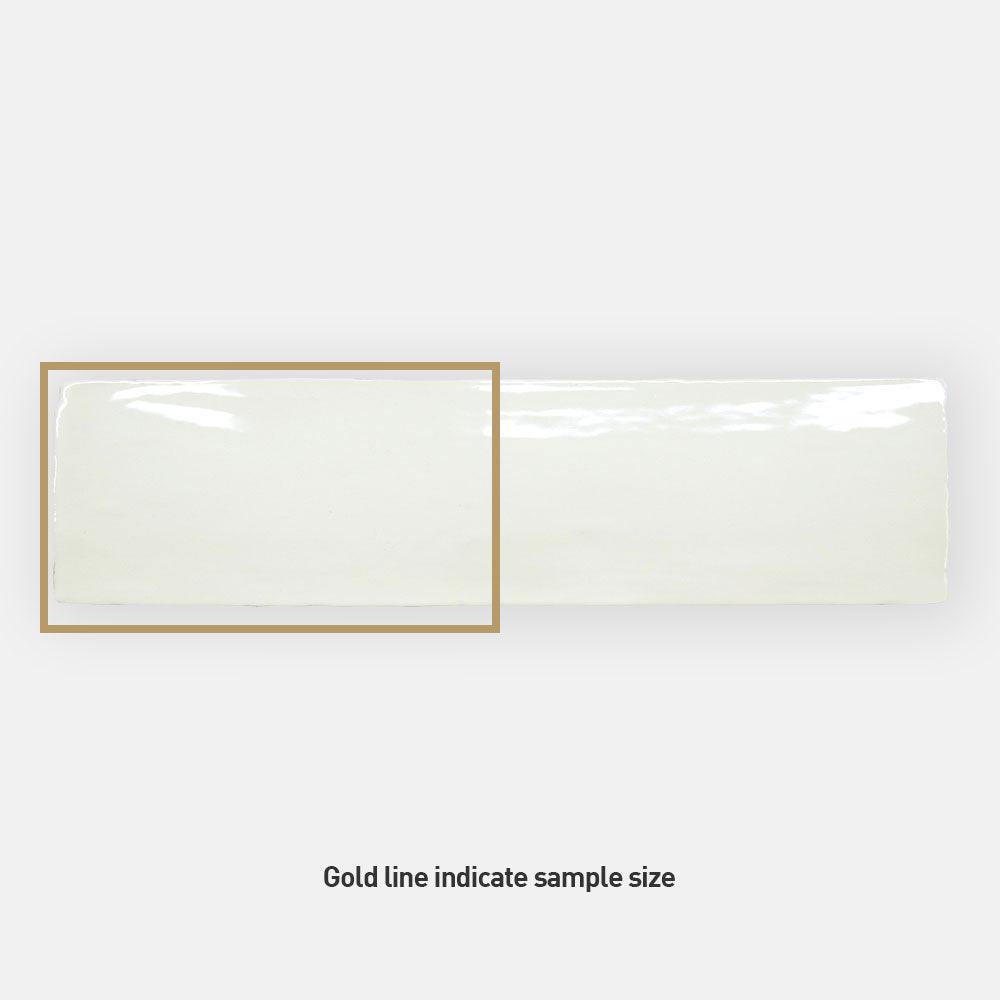 Premium Columbus Bone 75x300mm Glossy Ceramic Subway Tile - Perfect for Kitchen Backsplash, Bathroom Walls & Modern Interior Design