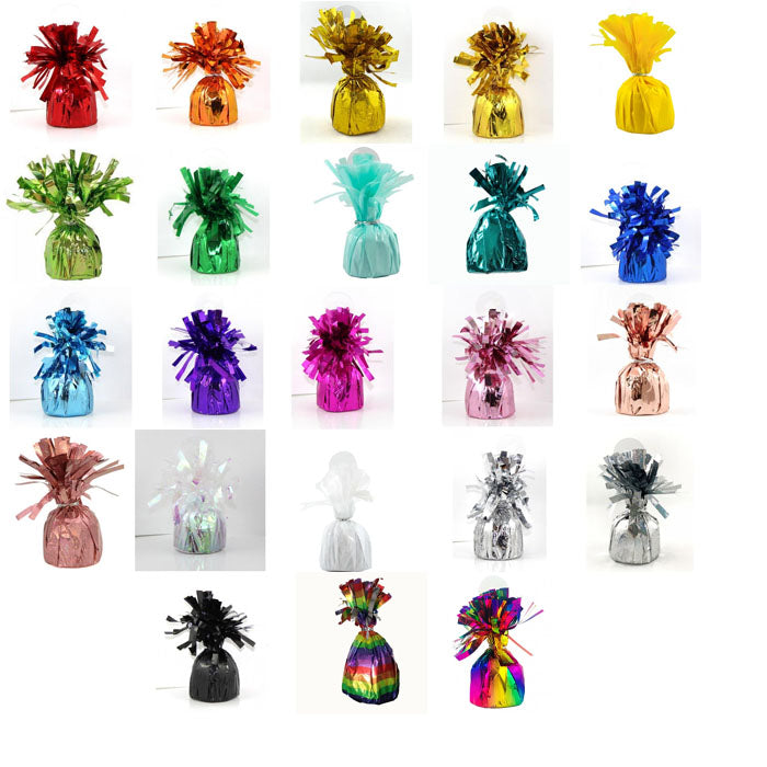 Alpen Balloon Weights - Decorative Balloon Holders for Parties, Weddings & Events - Heavy Duty Balloon Anchors for Indoor & Outdoor Decorations