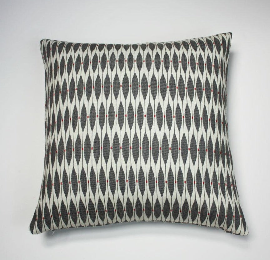 Designtex Leaf Dot Pillow - Stylish Decorative Throw Pillow for Sofa, Bed, and Home Decor - Perfect for Living Room, Bedroom, and Lounge Comfort