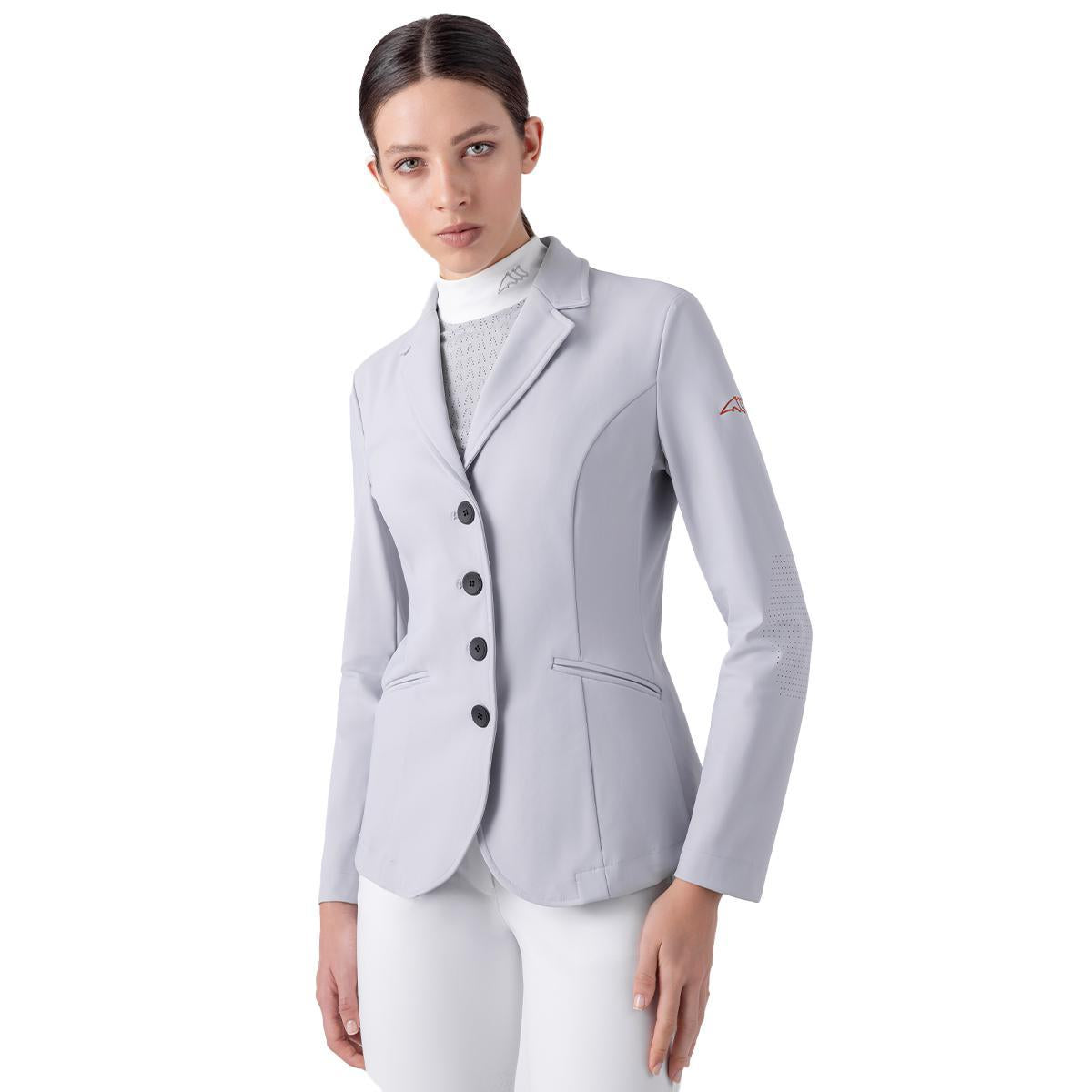 Equiline Women's Eufra Show Coat with Laser Perforation - Breathable Equestrian Riding Jacket for Horse Shows & Outdoor Activities