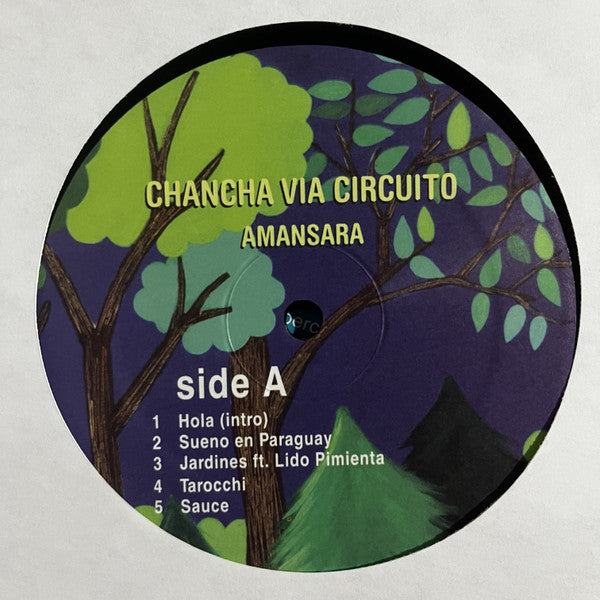 Chancha Via Circuito - Amansara LP Vinyl Album (VG+ Condition) | Electronic, Folktronica Music for Relaxation & Meditation