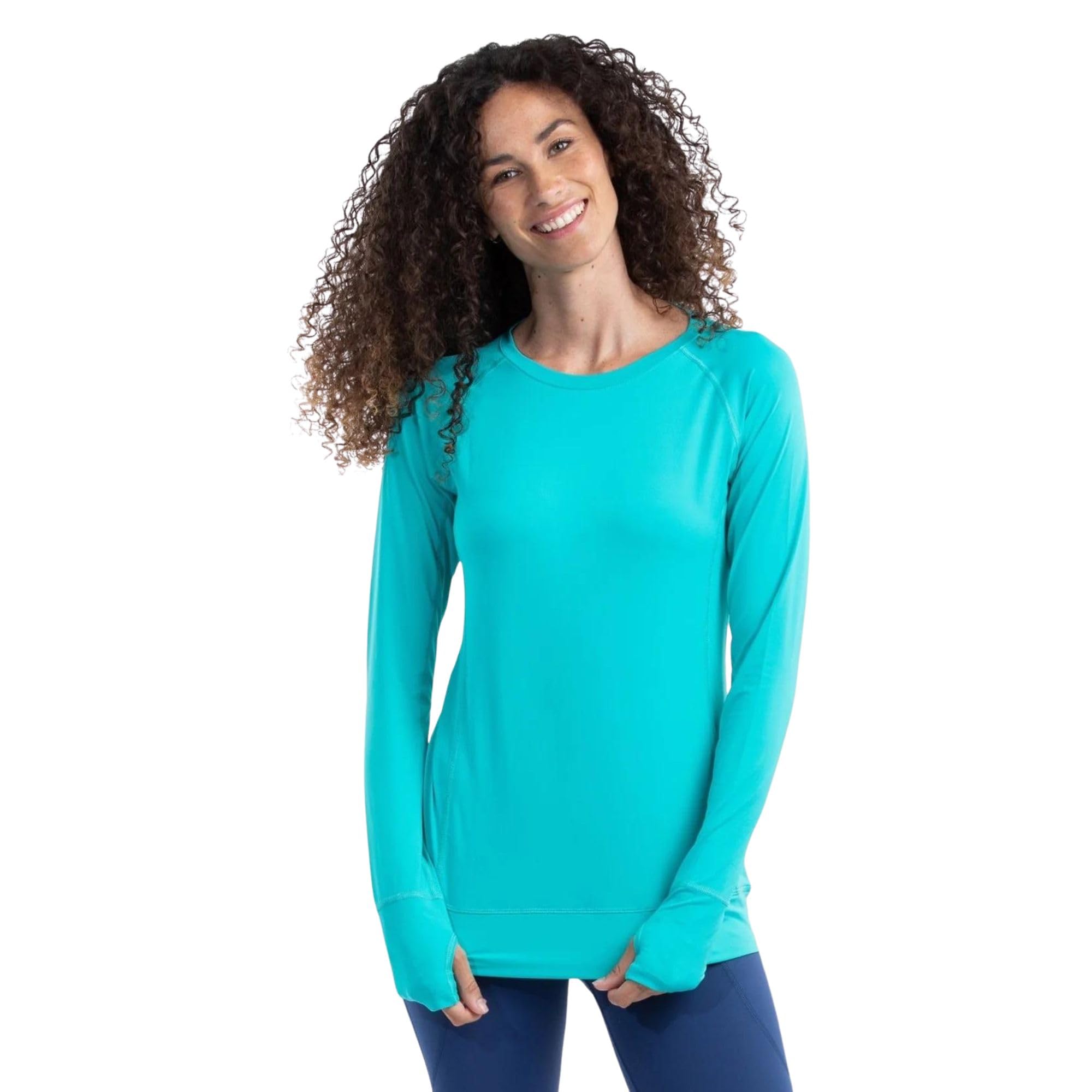 Women's UPF 50+ Sun Protection Active Pullover Hoodie - Lightweight Quick-Dry Workout & Hiking Shirt for Outdoor Sports