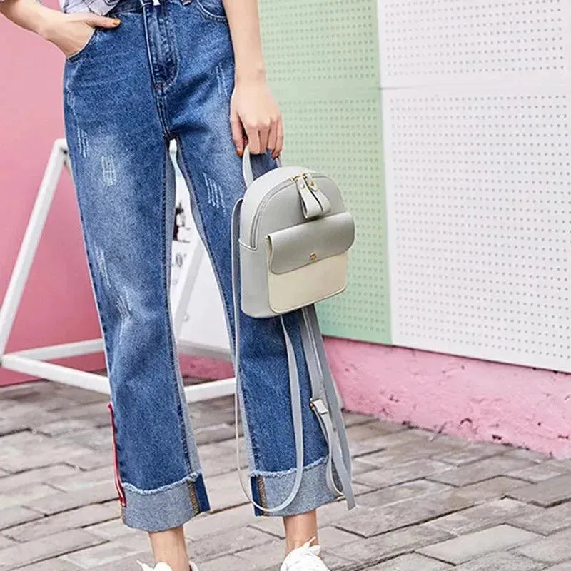 Mini Multi-Function Backpack for Women & Teens - Stylish School, Travel & Everyday Use