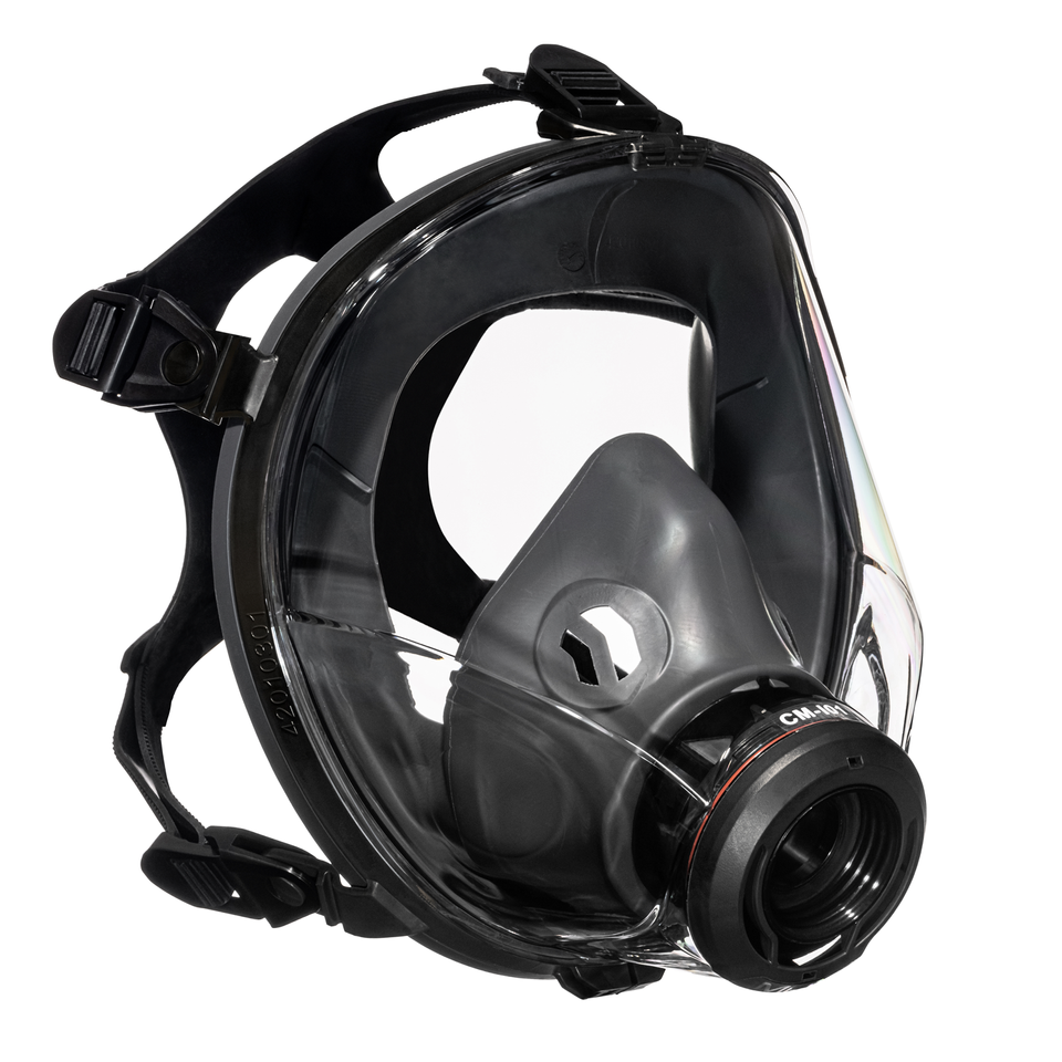 Mira Safety CM I01 Lightweight Full Face Respirator Mask - NIOSH Certified for Chemical, Biological & Industrial Protection - Ideal for Emergency Preparedness, DIY Projects & Workplace Safety