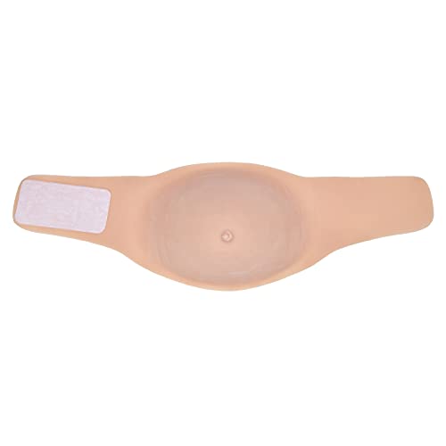 Eco-Friendly Fake Pregnancy Belly - Safe & Elastic Artificial Belly for Stage Performance, Costumes & Acting (5-6 Months Twins) - Perfect for Theater, Cosplay, Halloween & Maternity Photography