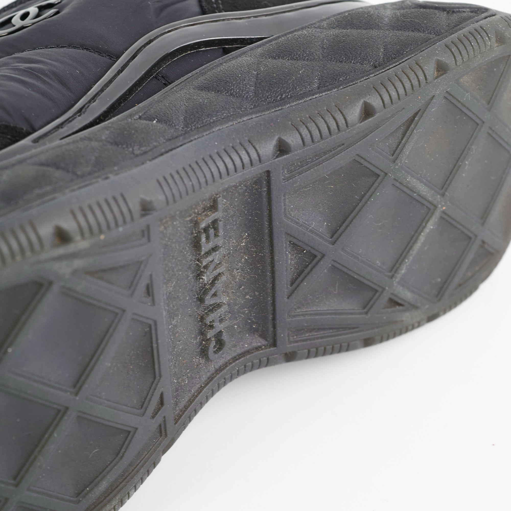 Chanel Black Sneakers for Women - Size 35 | Classic Luxury Fashion Shoes for Casual Wear, Street Style & Everyday Comfort