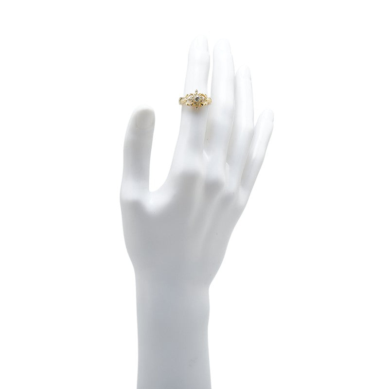 18K Yellow Gold Diamond Ring for Women - Elegant Solitaire Engagement & Wedding Band - Perfect for Proposals, Anniversaries & Special Occasions