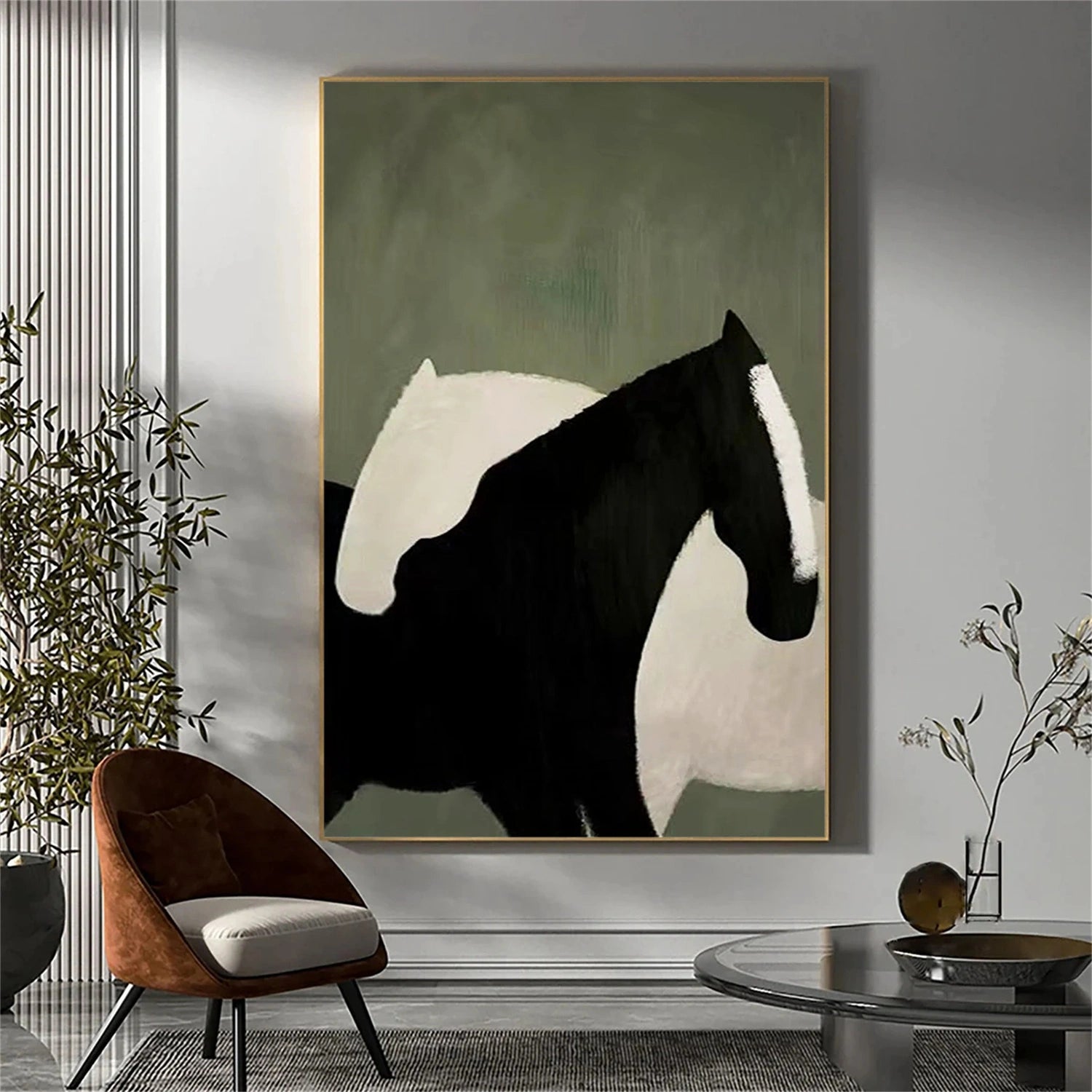 Animal Art Painting #AP033 - Handmade Wildlife Canvas Art for Home & Office Decor - Perfect for Living Room, Bedroom, or Gift