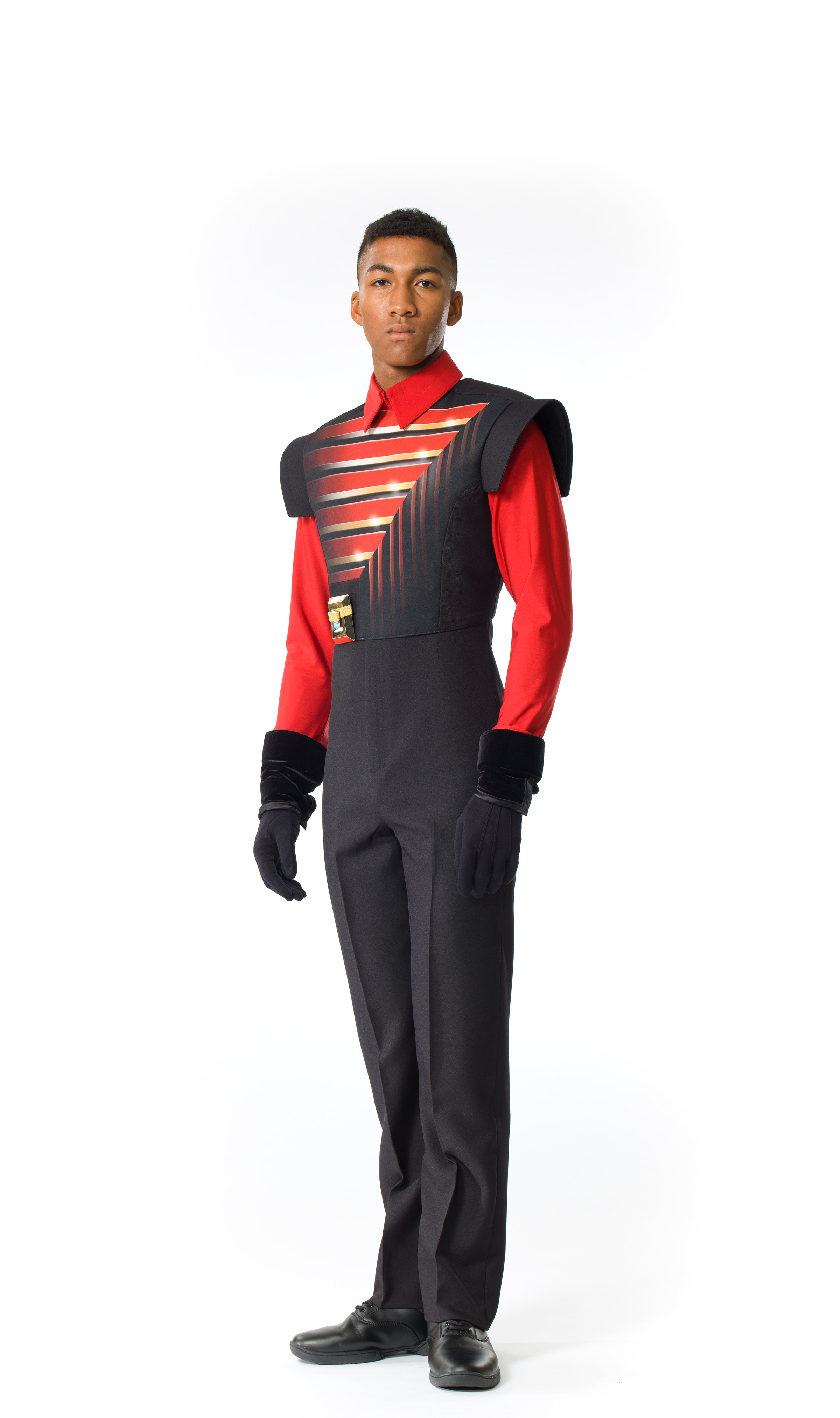Cesario Uniform Red 5 - Premium Quality Work Uniform for Professionals | Ideal for Hospitality, Healthcare & Service Industries