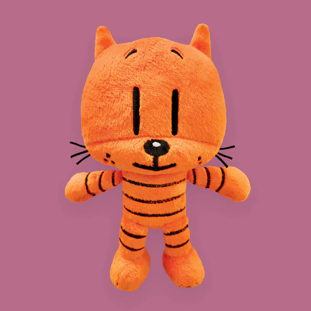 Dog Man's Li'l Petey 6.5 Inch Plush Toy - Soft Stuffed Animal for Kids, Perfect for Cuddling, Gift Giving, and Collecting | Based on Dav Pilkey's Popular Book Series
