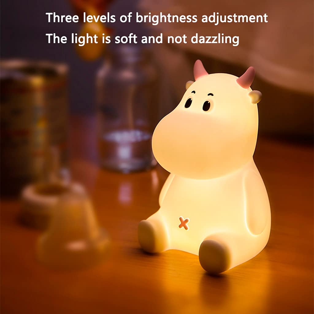 LED Night Light - Cute Animal USB Charging Color Changing Mood Lamp for Bedroom, Nursery, Living Room | Energy Efficient Bedside Nightlight (Blue, Multicolor) - Perfect for Kids' Rooms, Hallways & Safe Nighttime Navigation