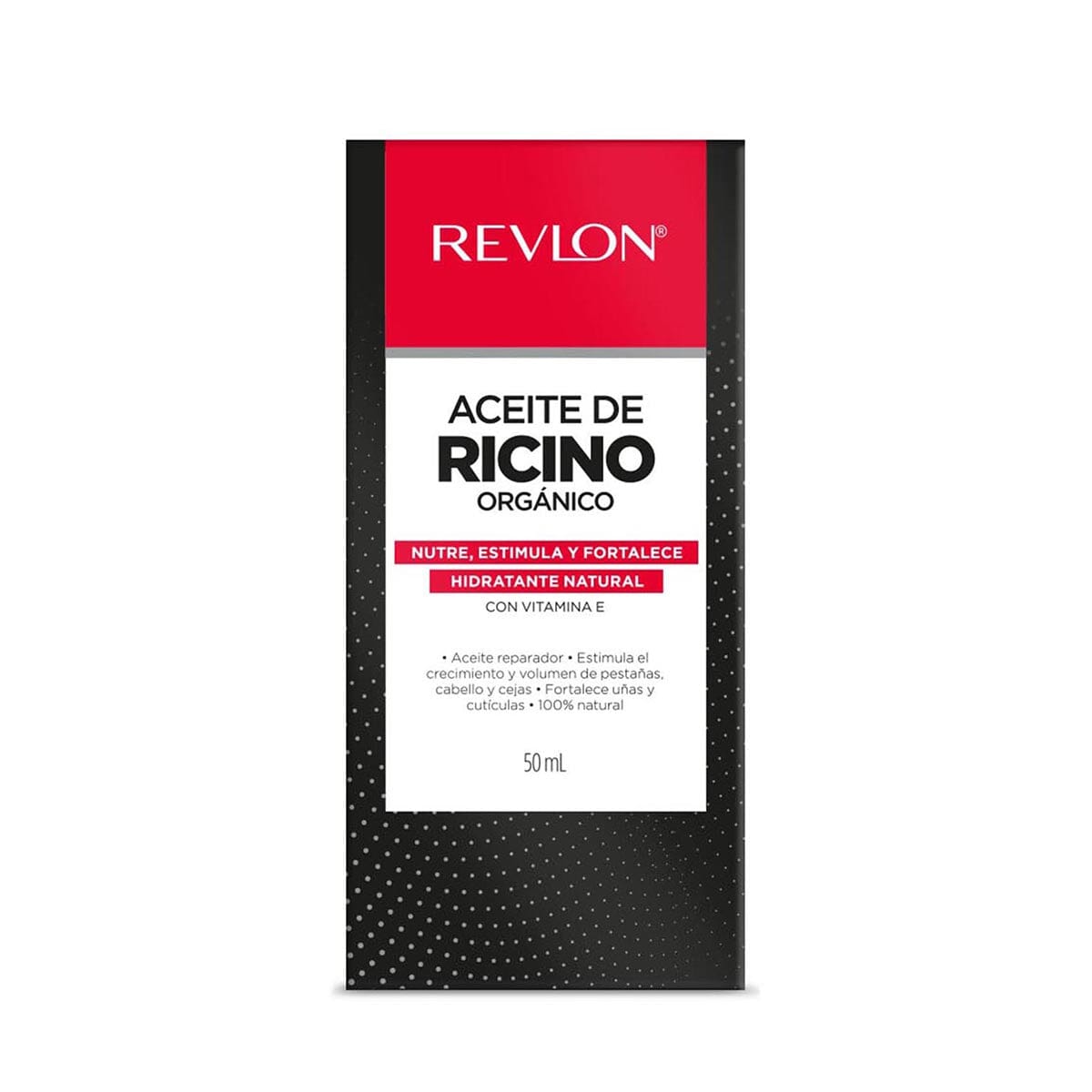 Revlon Castor Oil for Hair Growth & Skin Moisturizing - Natural Deep Hydration for Dry Scalp, Eyelashes & Eyebrows - Perfect for Hair Care & Skin Nourishment Routine