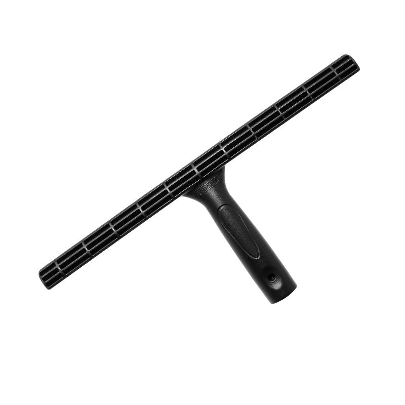 Ettore Fixed T Bar Handle - Heavy Duty Window Cleaner Squeegee with Comfort Grip - Perfect for Home, Office, and Commercial Glass Cleaning