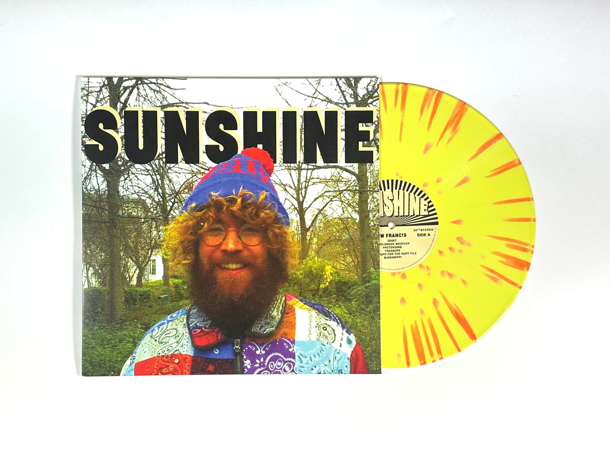 JW Francis Sunshine T-Shirt - Vintage Inspired Graphic Tee for Men & Women - Perfect for Casual Wear, Music Festivals & Street Style