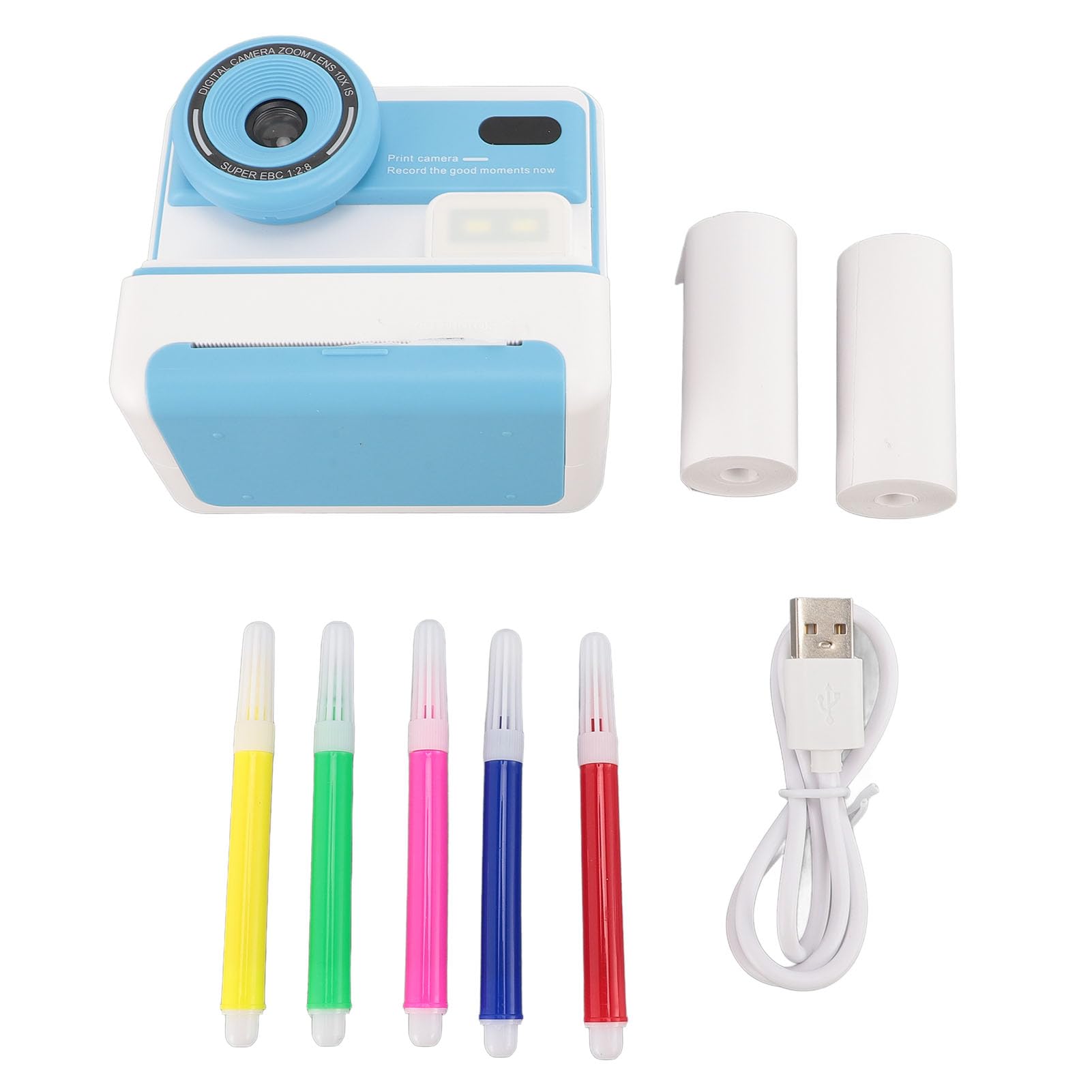Kids Instant Print Camera - 1080P HD 48MP Digital Camera with 2.4