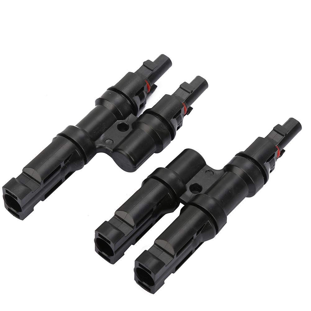High-Quality Solar Panel Connector with Anti-UV Protection | Waterproof Copper Tin-Plated Cable Splitter for Outdoor Use | Perfect for Rainy, Foggy Days & Industrial Applications | Solar Energy System Accessories