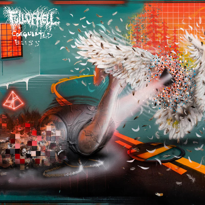 Full of Hell Coagulated Bliss Vinyl LP – Limited Edition Heavyweight Vinyl for Hardcore Punk & Extreme Metal Fans – Perfect for Collectors & Home Listening Sessions