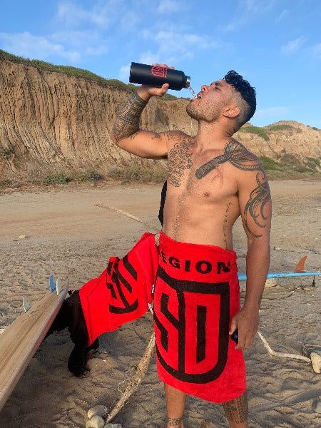 Premium SD LEGION Beach Towel - Soft, Quick-Dry & Large 40x70 Inches - Perfect for Pool, Beach, Travel & Outdoor Activities