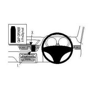 ClicOn No Holes Center Dash Mount for BMW X1 E84 (2010-2015) - Universal Phone Holder for GPS Navigation & Hands-Free Driving