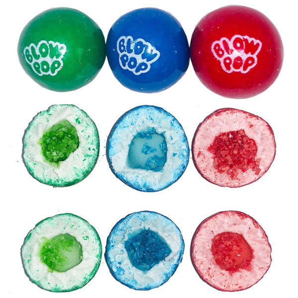 Dubble Bubble Blow Pop Gumballs - 850 Count Bulk Pack | Assorted Fruit Flavors | Fun Party Favors & Classroom Treats | Perfect for Birthday Parties, Halloween Candy, and Vending Machines