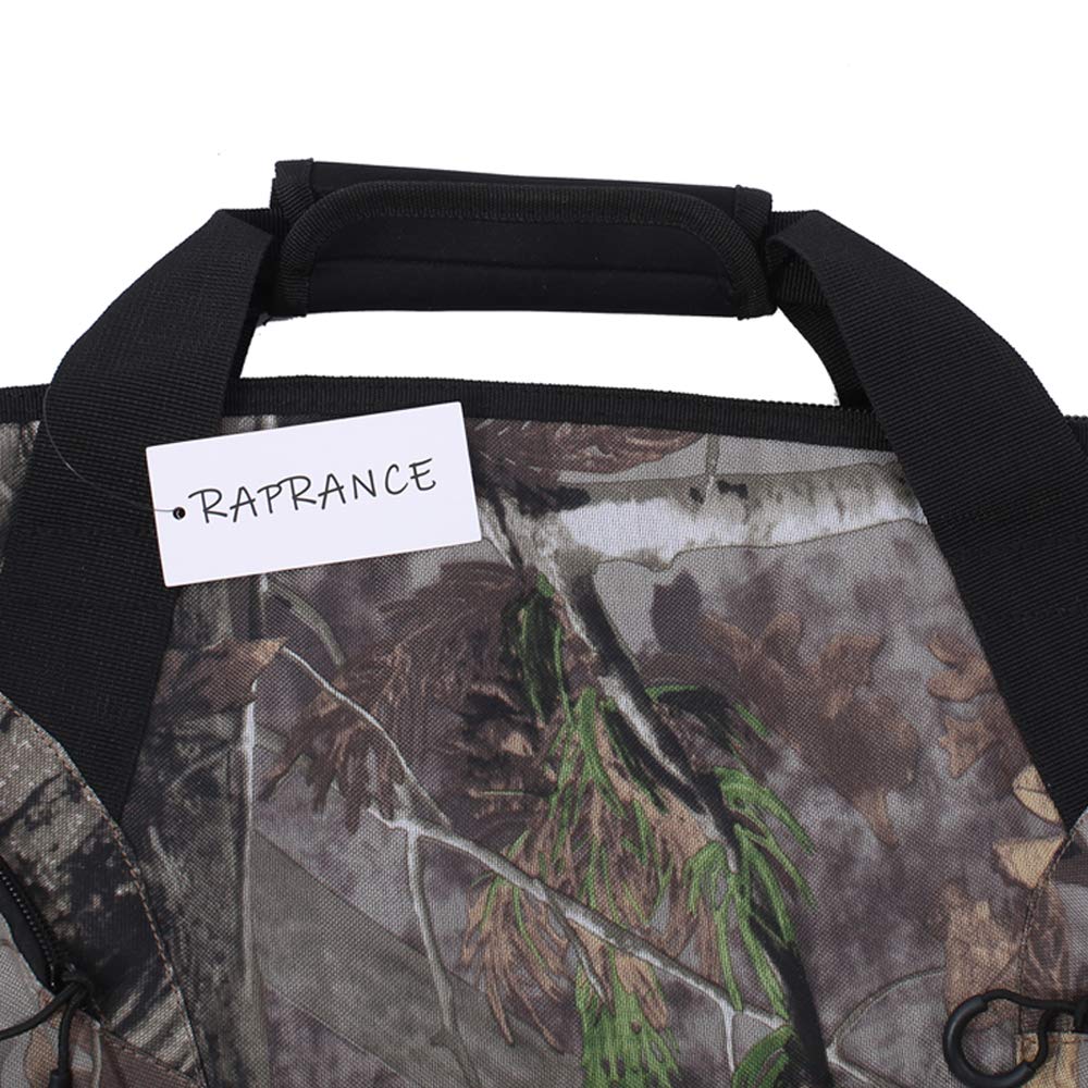Raprance 40/44/48/52 Inch Soft Scoped Rifle Shotgun Carrying Case - Long Gun Bag with Lockable Zippers for Hunting, Shooting Range & Outdoor Sports