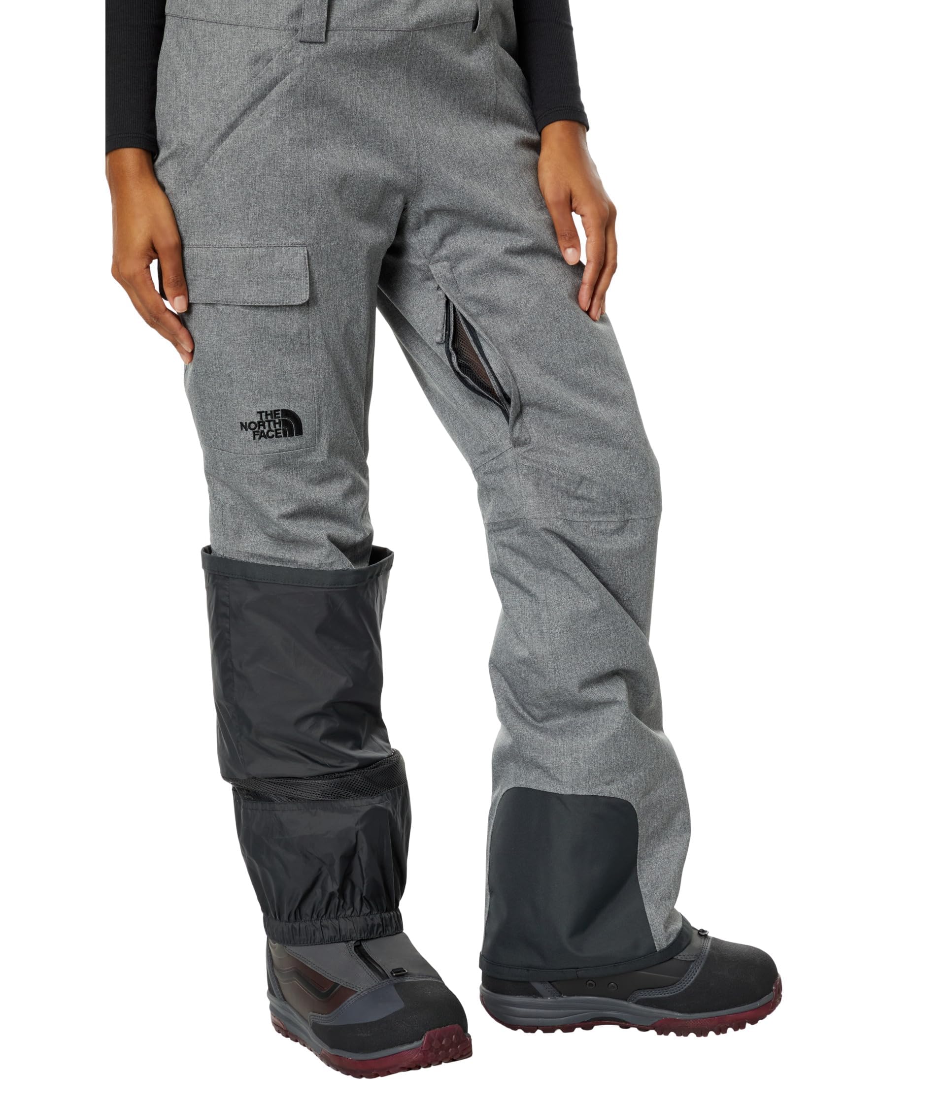 The North Face Freedom Insulated Bib - Waterproof Snow Bib Pants for Men & Women - Winter Skiing, Snowboarding & Outdoor Activities