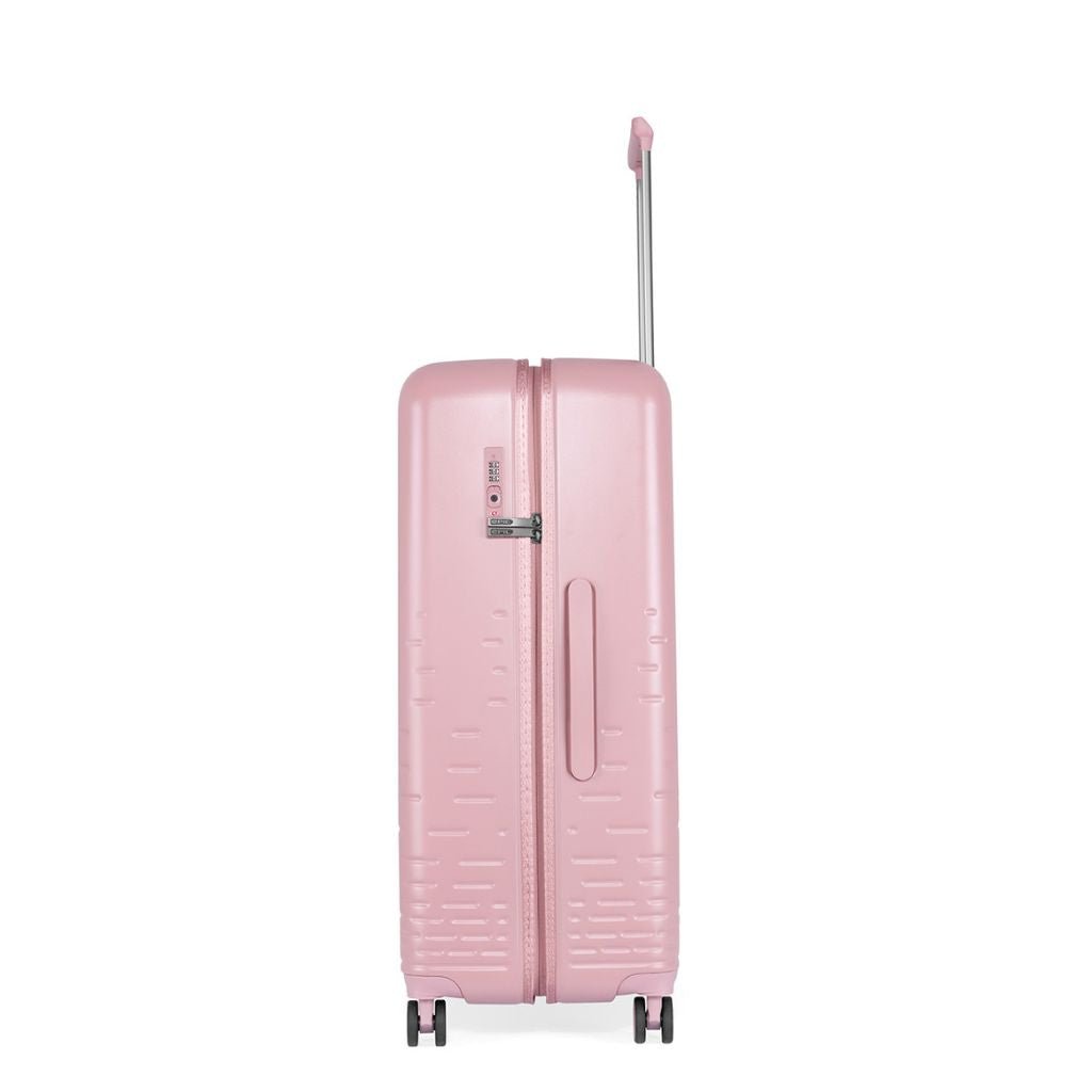 Epic Spin 75cm Large Lightweight Suitcase - Pink | Durable Spinner Luggage for Travel, Business Trips & Vacations | Carry-On & Check-In Friendly