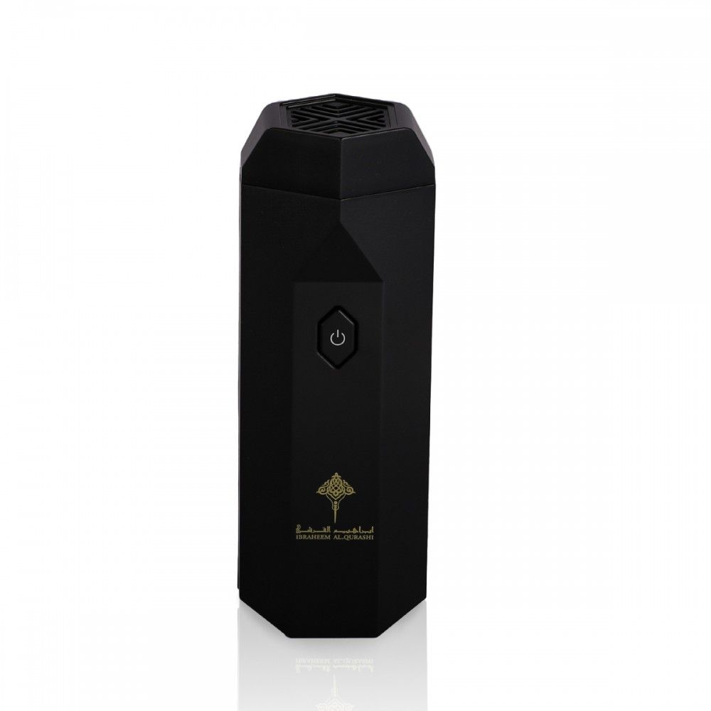 Portable Mabkhara with Hair Comb - Black | Premium Incense Burner & Styling Tool for Home, Travel & Gifting