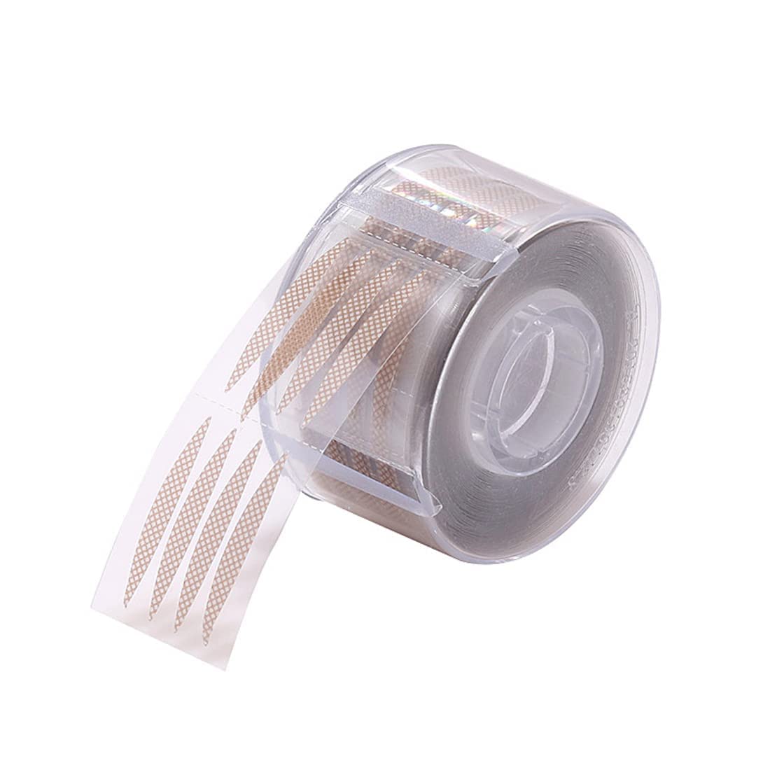 TEEPZEEY Invisible Waterproof Eyelid Tape for Double Eyelids - 600 Pcs Eyelid Stickers with Fork Tool for Asian Eye Makeup & Monolid Transformation - Perfect for Natural Looking Eye Makeup, Daily Use and Special Occasions