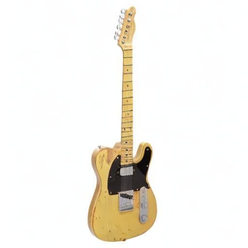 Keith Richards (The Rolling Stones) 1953 'Micawber' Miniature Guitar Replica - Handmade 1/4 Scale Musical Gift for Collectors & Fans - Perfect for Home Display, Music Room Decor, and Rolling Stones Memorabilia Collections
