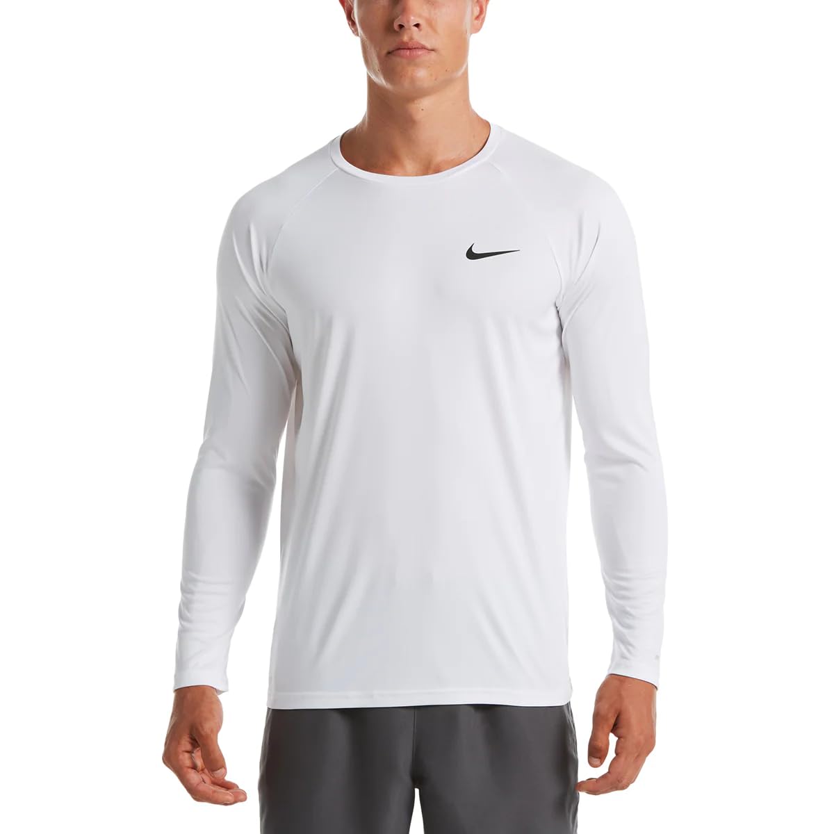 Nike Women's Long Sleeve Hydroguard Running Shirt - Lightweight Quick-Dry Moisture-Wicking Workout Top for Running, Hiking & Outdoor Sports