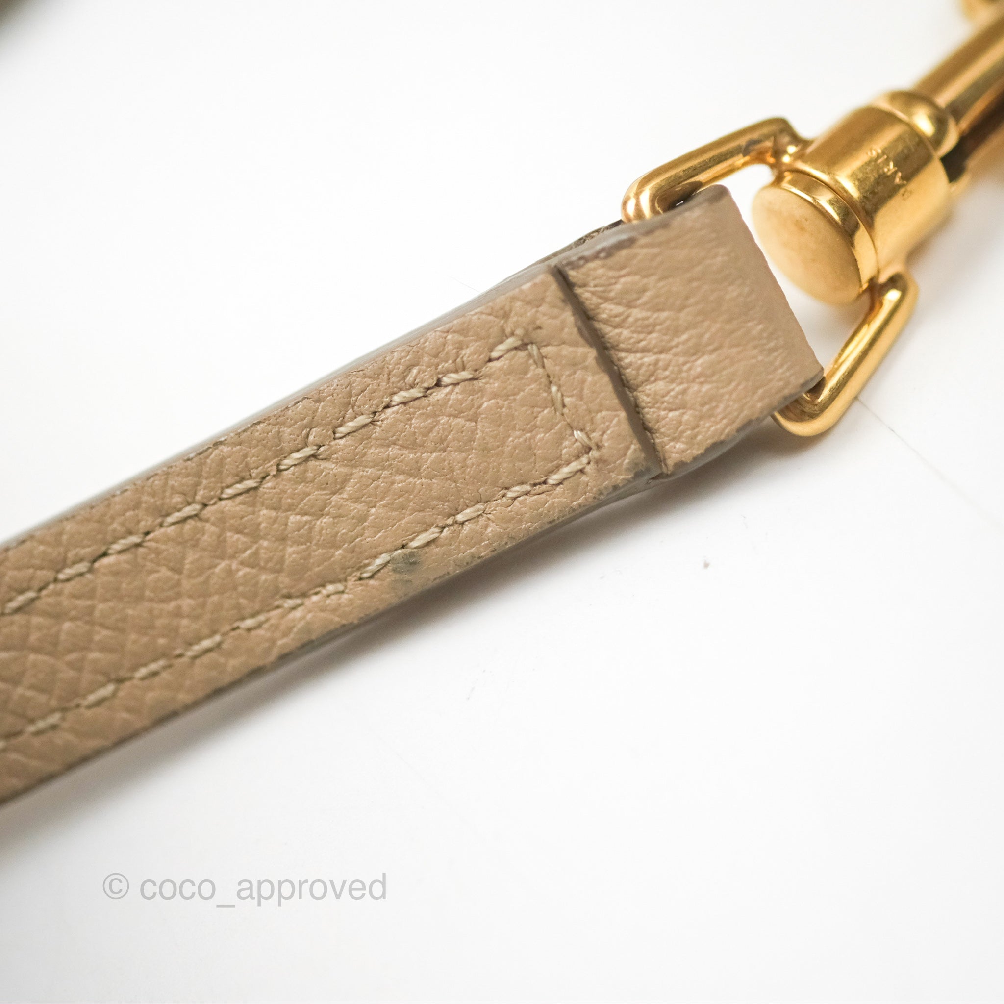 Celine Nano Belt Bag in Light Taupe Grained Calfskin with Gold Hardware - Perfect for Everyday Use, Work & Travel