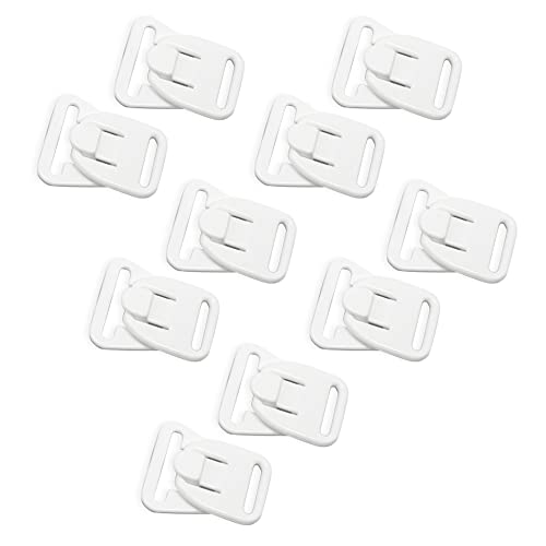 White 5/8in - set of 10
